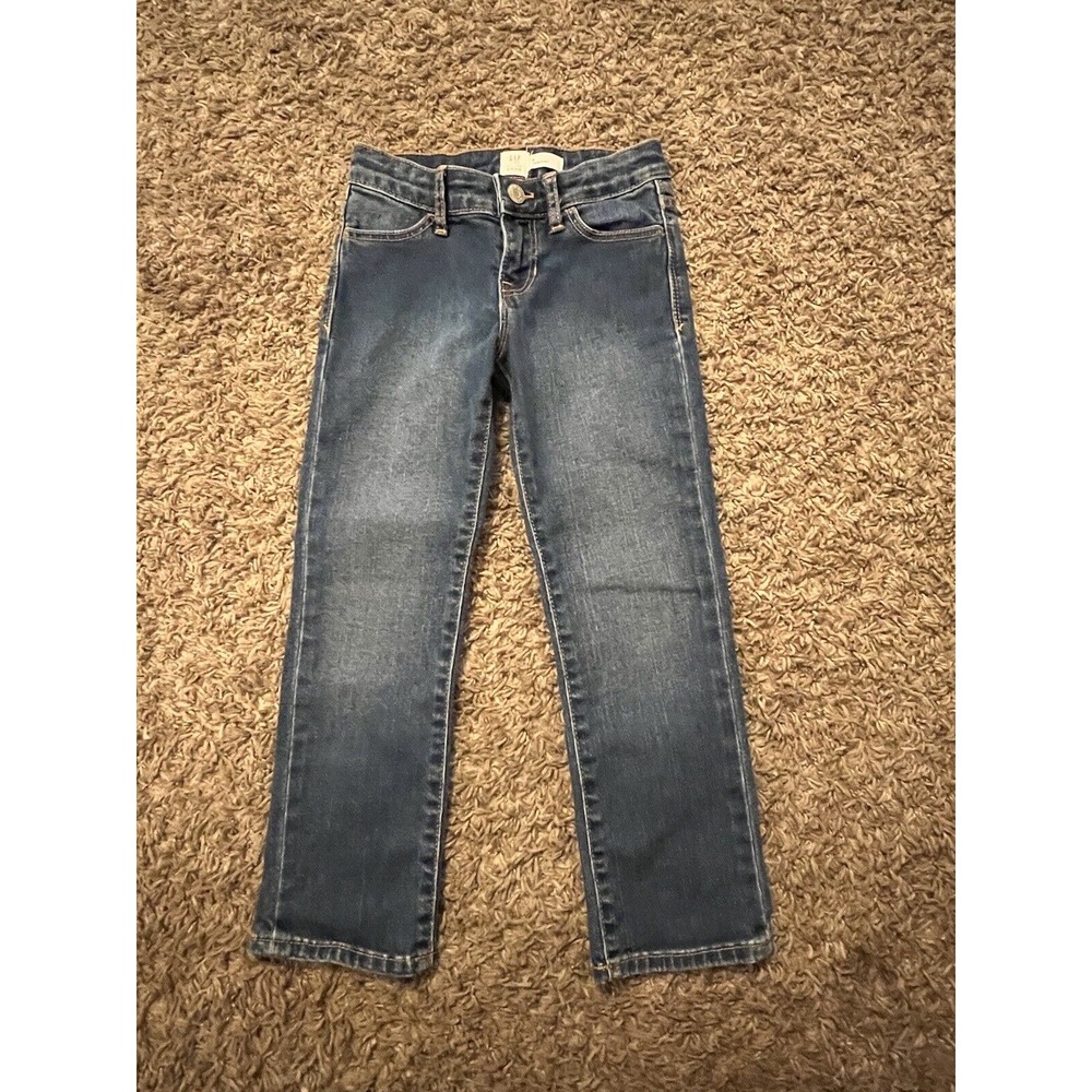 Gap Kids Unisex Kids‎ Blue Denim Jeans Straight Size 5 Regular